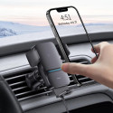 Baseus WISDOM AUTO ALIGNMENT držák do auta Qi 15W - černý
