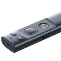 Laserový dálkový ovladač Baseus Orange dot pro prezentace - šedý