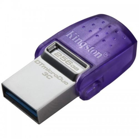 Flash disk Kingston DT microDuo 3C 256GB USB/USB-C - 200 MB/s