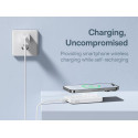Bezdrátová powerbanka Baseus Magnetic Mini 5000mAh 20W - bílá