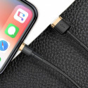 Kabel Baseus CAFULE USB/Lightning 3m 2A – černo-zlatý