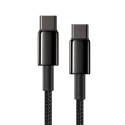 Baseus TUNGSTEN GOLD USB-C/USB-C 100W 2m kabel černý