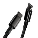 Baseus TUNGSTEN GOLD USB-C/USB-C 100W 2m kabel černý