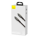 Baseus TUNGSTEN GOLD USB-C/USB-C 100W 2m kabel černý