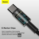 Baseus TUNGSTEN GOLD USB-C/USB-C 100W 2m kabel černý