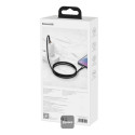 Baseus TUNGSTEN GOLD USB-C/USB-C 100W 2m kabel černý