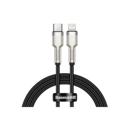 Kabel Baseus CAFULE USB-C/Lightning 1 m 20W - černý