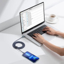Kabel Baseus CRYSTAL SHINE USB-C/Lightning 2m 20W černý