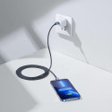 Kabel Baseus CRYSTAL SHINE USB-C/Lightning 2m 20W černý