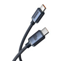Kabel Baseus CRYSTAL SHINE USB-C/USB-C 100W 2 m - černý