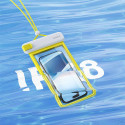 Vodotěsné pouzdro Baseus DeepDive pro smartphone – bílé