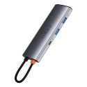 Dokovací stanice Baseus 100W 7v1 USB-C - šedá