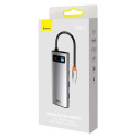 Dokovací stanice Baseus 100W 7v1 USB-C - šedá