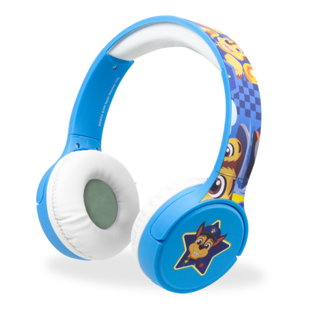 Bluetooth sluchátka Tlapková patrola pro děti - modrá