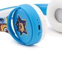 Bluetooth sluchátka Tlapková patrola pro děti - modrá