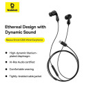 Sluchátka Baseus ENCOK CZ20 USB-C s mikrofonem - černá