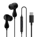 Sluchátka Baseus ENCOK CZ20 USB-C s mikrofonem - černá