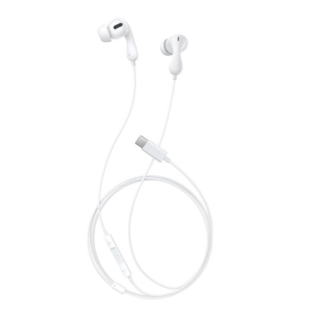 Sluchátka Baseus ENCOK CZ20 USB-C s mikrofonem - bílá