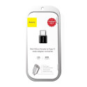 Adaptér Baseus microUSB/USB-C (F/M) 2 A černý