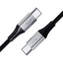 Kabel Allity AUC-01 USB-C/USB-C 100W 2 m - černý