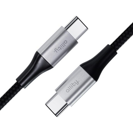 Kabel Allity AUC-01 USB-C/USB-C 100W 2 m - černý