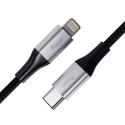 Kabel Allity AUC-01 USB-C/Lightning 27W 1m - černý