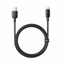 Kabel Baseus Silky USB/USB-C 100W 1m - černý