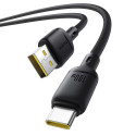Kabel Baseus Silky USB/USB-C 100W 1m - černý