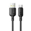 Kabel Baseus Silky USB/USB-C 100W 1m - černý