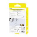 Kabel Baseus Silky USB/USB-C 1m 100W - bílý