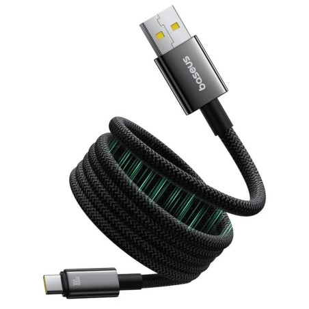 Kabel Baseus TUNGSTEN 100W USB/USB-C 1m černý