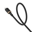 Kabel Baseus Dura USB-C/Lightning 2m 20W černo zlatý