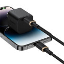 Kabel Baseus Dura USB-C/Lightning 2m 20W černo zlatý