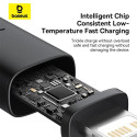 Kabel Baseus Dura USB-C/Lightning 2m 20W černo zlatý