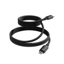 Kabel Baseus TUNGSTEN USB-C/Lightning 20W magnetický 1m - černý