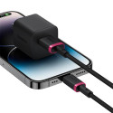 Kabel Baseus Dura USB/Lightning 2 m 2.4A - červeno černý