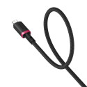 Kabel Baseus Dura USB/Lightning 1m 2,4A – červeno černý