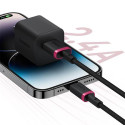 Kabel Baseus Dura USB/Lightning 1m 2,4A – červeno černý