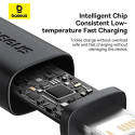 Kabel Baseus Dura USB/Lightning 1m 2,4A – červeno černý