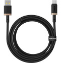 Kabel Baseus Dura USB/USB-C 2m 60W - černo zlatý