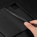 Pouzdro Dux Ducis Hivo pro iPhone 16 Pro Max s flipovým krytem a ochranou RFID - černé