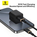 Kabel Baseus Dura USB/USB-C 2m 60W - černo zlatý