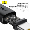 Kabel Baseus Dura USB/USB-C 2m 60W - černo zlatý
