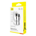 Kabel Baseus Dura USB/USB-C 2m 60W - černo zlatý