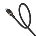 Kabel Baseus Dura USB-C/USB-C 1m 100W - černo zlatý