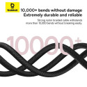 Kabel Baseus Dura USB-C/USB-C 2m 100W červeno-černý