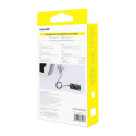 Kabel Baseus Dura USB-C/USB-C 2m 100W červeno-černý