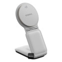 Držák do auta Baseus PRIMEtrip C02 Qi2 (15W) - bílý