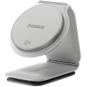 Držák do auta Baseus PRIMEtrip C02 Qi2 (15W) - bílý