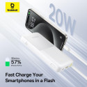 Baseus BIPOW 2 10000mAh 20W powerbanka bílá